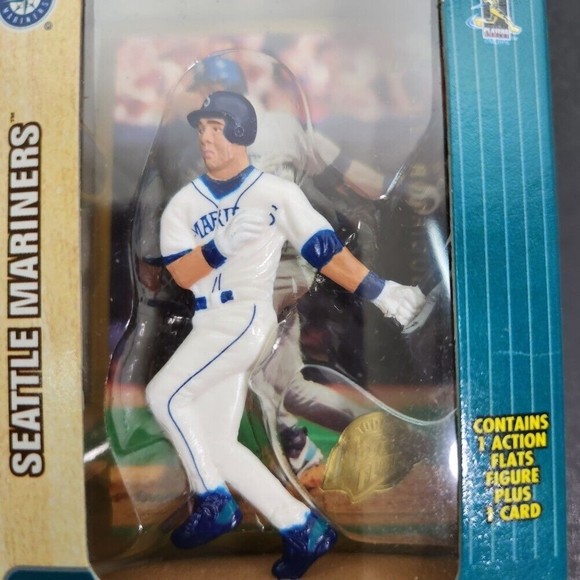 Alex Rodriguez Topps Action Flat Figure Seattle Mariners MLB Baseball 1999 NIP - Picture 2 of 5